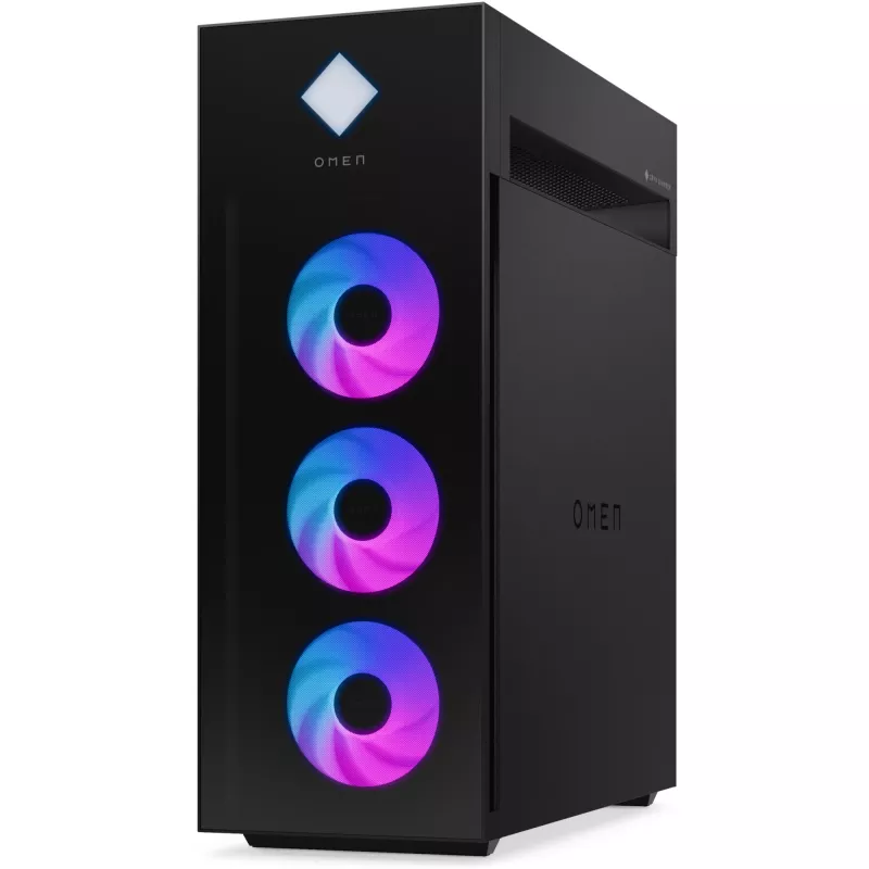 HP OMEN 45L by HP GT22-3475ng - microATX - Core Ultra 9 285K / 3,7 GHz - RAM 64 GB - SSD 2 TB - NVMe - GeForce RTX 5080 - Wi-Fi 6E, 1GbE, 2.5GbE, Bluetooth 5.3 - WLAN: 802.11a/b/g/
