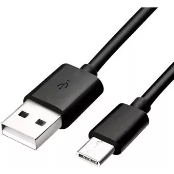 Kabel do transmisji danych / kabel do ładowania Samsung - USB Type C - Galaxy 10/10e/10+ - 1,2 m - czarny (EP-DG970BBE)