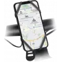 SBS silikonowy uchwyt na telefon do 6,5 inch do roweru/hulajnogi elektrycznej, czarny