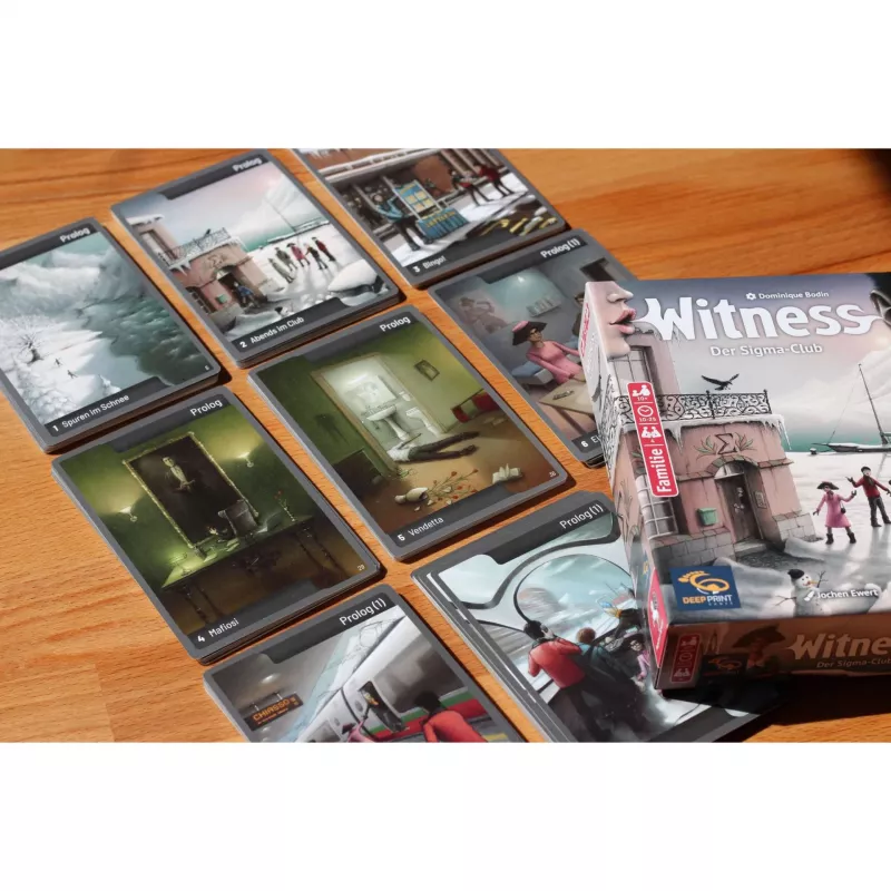 Deep Print Games: Witness - Der Sigma-Club, gra logiczna