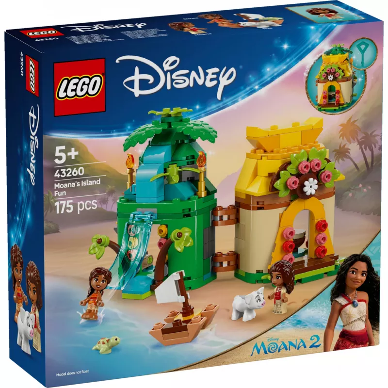 LEGO DISNEY 43260 Moana's Island Fun