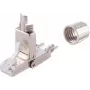 Adapter sieciowy ShiverPeaks 08-10001 Toolless STP Kat. 6A, RJ45, ekranowany, zakończenie beznarzędziowe