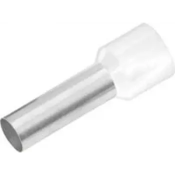 Cimco 187000 Tulejka 0,5 mm² częściowo izolowana biała 100 szt. (187000)