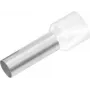 Cimco 187000 Tulejka 0,5 mm² częściowo izolowana biała 100 szt. (187000)