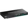 TRENDnet TPE-TG327 - Przełącznik - niezarządzalny - 5 x 10/100/1000 (PoE+) + 2 x 10/100/1000/2.5G (PoE+) - montaż naścienny - PoE+ (70 W) - zgodny z TAA