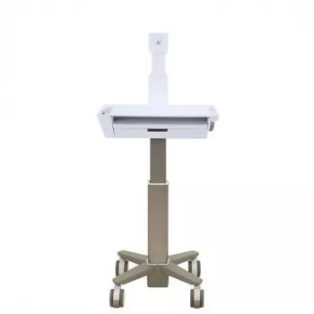 Wózek multimedialny Ergotron CareFit cienki 2.0 szary biały aluminium plastik stal
