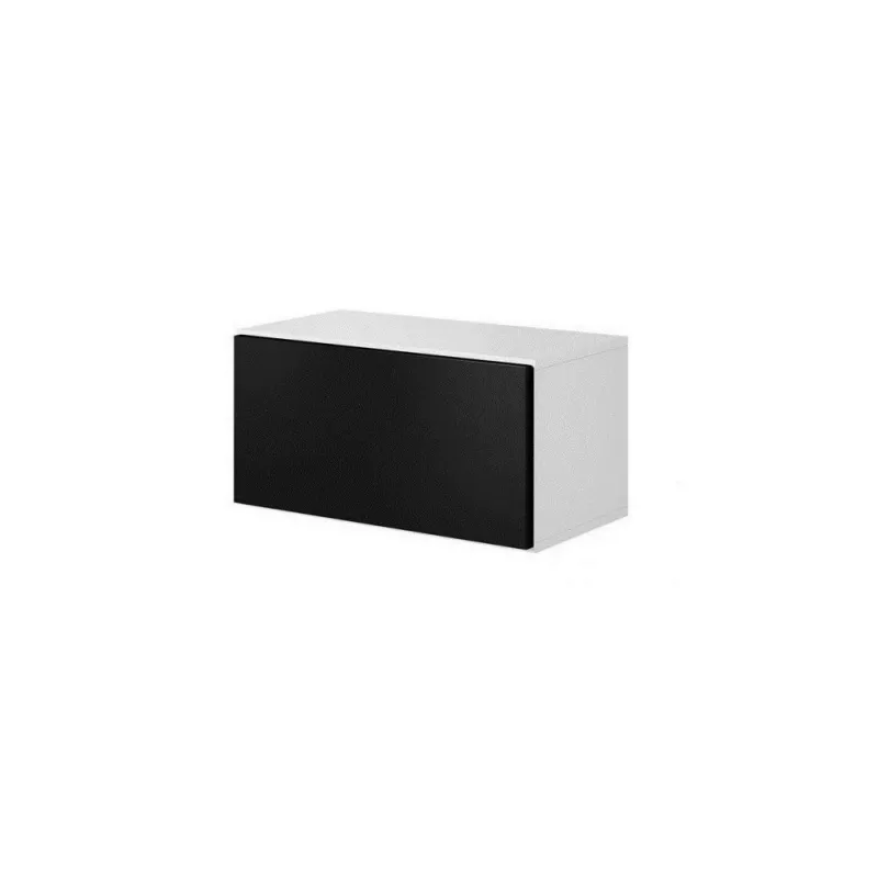 Cama living room furniture set ROCO 8 (2xRO3 + 4xRO6) Biały/Biały/Czarny