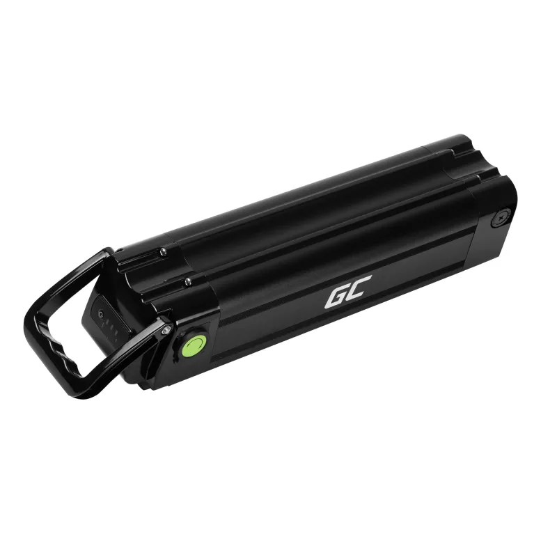 Bateria zielony Cell EBIKEGCFSF36V10A 36 V litowo-jonowa wbudowana czarna