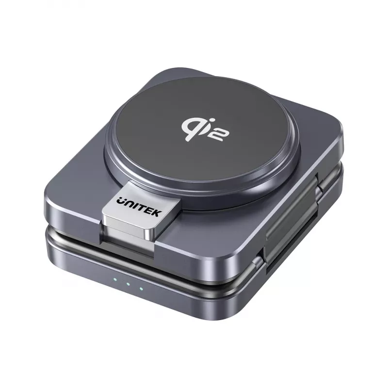 UNITEK P1300AGY01 bezprzewodowy odbiornik ładowania do urządzeń mobilnych Słuchawki douszne, Telefon komórkowy/Smartfon, Smartwatch USB Type-C