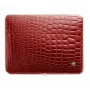 Zwilling Classic, zestaw do manicure ze stali nierdzewnej – etui skórzane, 10 szt. – czerwony