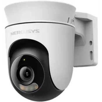 Kamera bezpieczeństwa IP MERCUSYS MC510 kopułkowa 2 MP, 2304×1296, 30 fps, Wi‑Fi & Ethernet, noktowizja IR, montaż sufitowy, biała