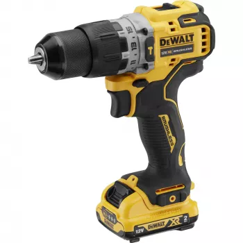 Wiertarka DeWALT DCD706D2-QW, 1500 obr./min, bezkluczykowa, 1,1 kg