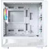 Obudowa PC Montech X5 Midi Tower Biała ATX 3 wentylatory 140 mm