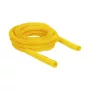 Osłona pleciona DeLOCK samoczynnie zwijana żaroodporna 5 m x 19 mm żółta