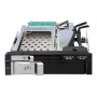 DeLOCK 5,25 Mobilna kieszeń na 1 x 2,5 + 1 x 3,5 SATA HDD + 2 x porty USB3.0 - mobilna kieszeń na dysk - 6,4 cm, 8,9 cm (2.5, 8,90cm (3.5)) (47209)