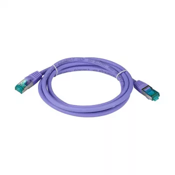 EFB-Elektronik RJ45 kabel krosowy Cat.6A S/FTP LSZH fioletowy 0,5m Producent: EFB Elektronik (MK6001.0,5VI)