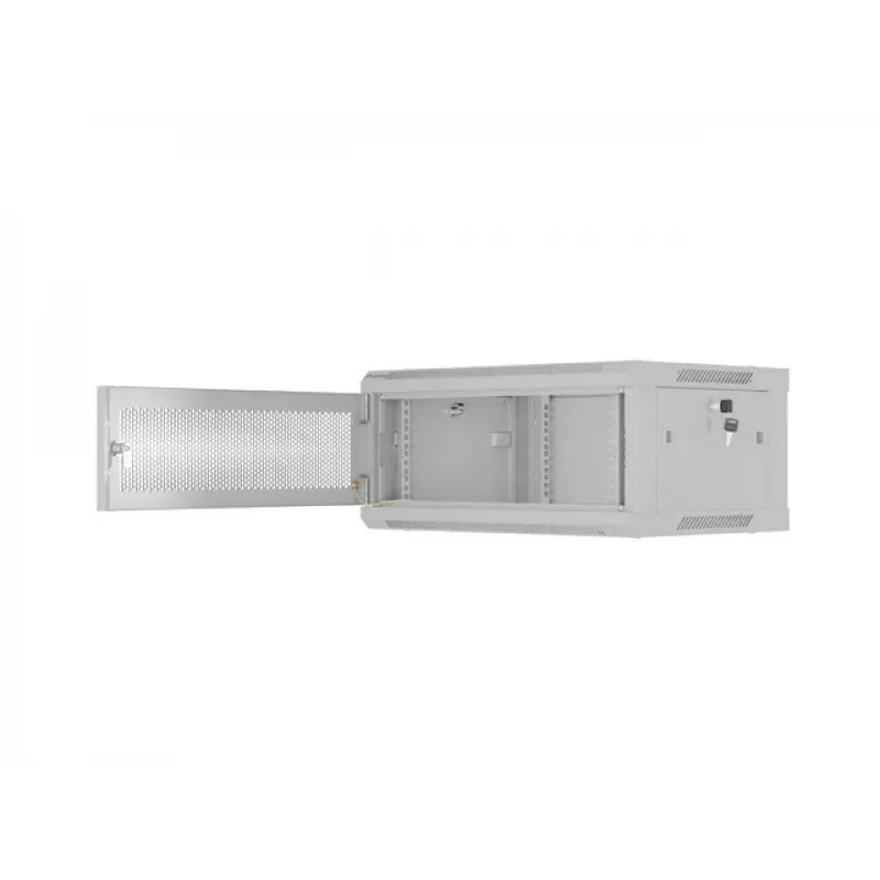 Szafa rack LANBERG WF01-6404-23S 19 cali 4U szara z perforowanymi drzwiami