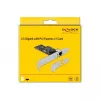 Delock - Karta sieciowa - PCIe 2.1 Low-Profile - 2,5GBase-T (89598)
