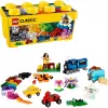 LEGO 10696 Classic Medium Creative Brick Box – Łatwe przechowywanie zabawek, kolorowe klocki, zestaw konstrukcyjny dla dzieci, chłopców i dziewczynek w wieku 4+ lat