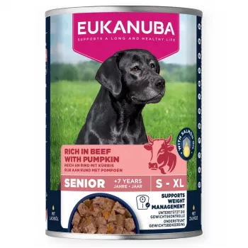 Mokra karma dla psa EUKANUBA Adult Can 400 g — wołowina i dynia