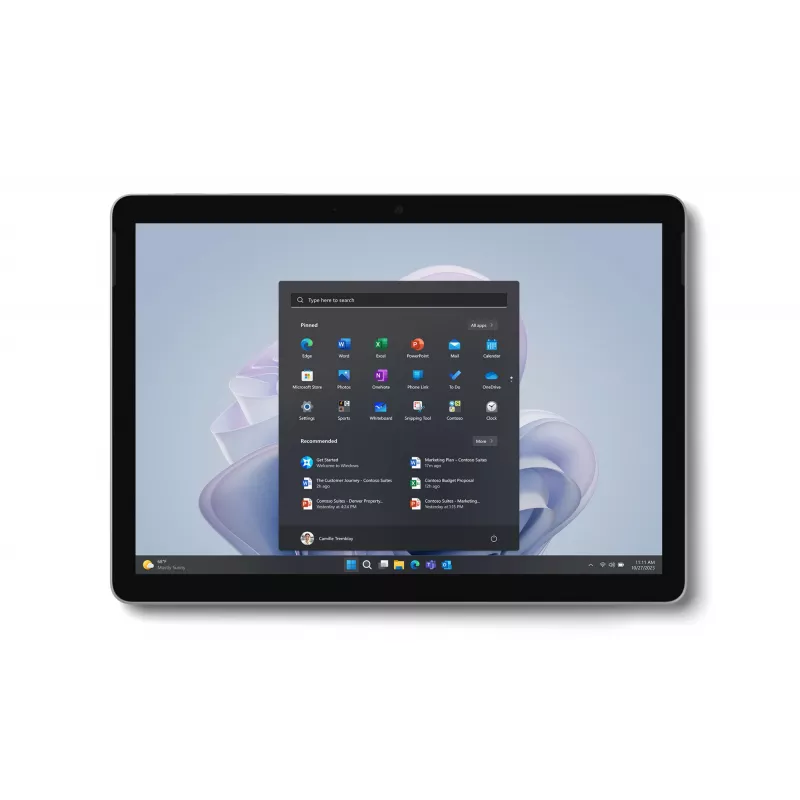 Microsoft Surface Go 4 for Business - Tablet - Intel N-series N200 - Win 11 Pro - UHD Graphics - 8 GB RAM - 128 GB SSD UFS - 26,7 cm (10,5 cala)