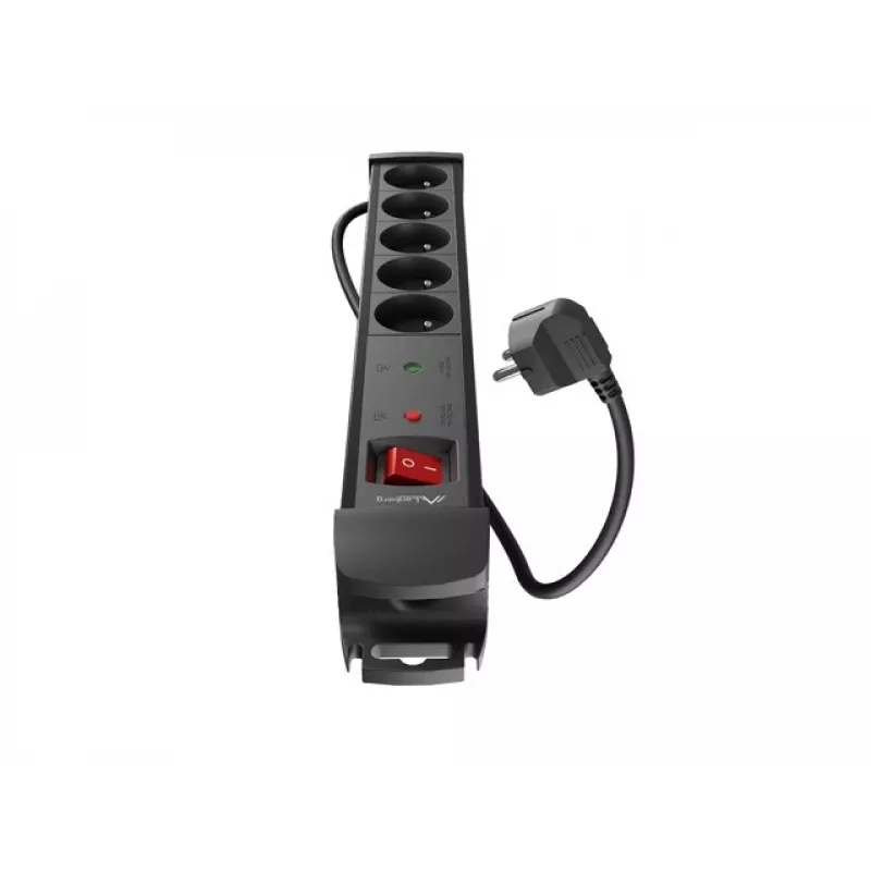 Listwa zasilająca 5.0m 5x230 cz SP1-05E-0500-B