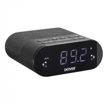 Denver CRQ-107 Cyfrowy budzik Czarny