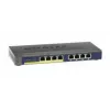 NETGEAR GS108PP Niezarządzalny przełącznik Gigabit Ethernet (10/100/1000) Power over Ethernet (PoE) Czarny