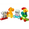 LEGO DUPLO Animal Train 10412 — 19 elementów, dla dzieci od 1,5 roku, 170×60×430 mm