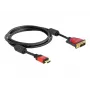 Kabel HDMI - DVI DeLOCK 84342 1,8 m męski / męski