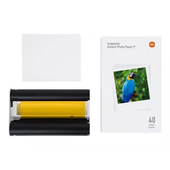 Xiaomi Instant Photo Paper 3 – błyskawiczny papier fotograficzny, 40 szt., 86 x 102 mm