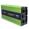 Przetwornica samochodowa Qoltec Monolith 6000 W Zielona 12 V