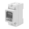 Jednofazowy licznik zużycia energii QOLTEC 50899 230 V 50 Hz, 5(60)A, Klasa 1.0, Wyświetlacz