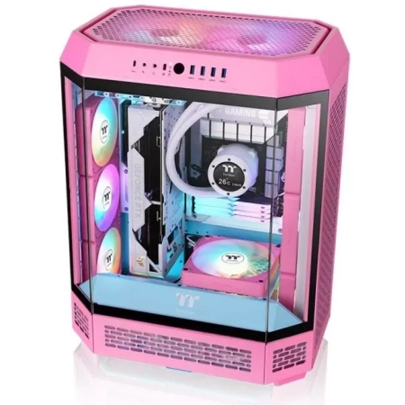 Thermaltake CT120 EX Reverse ARGB 120mm Różowy 3-pak