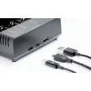 Ładowarka do akumulatorów Gembird BC-USB-02 USB Li-Ion NiCd NiMH