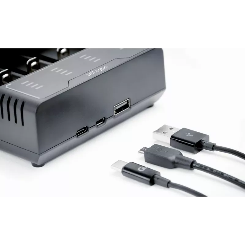 Ładowarka do akumulatorów Gembird BC-USB-02 USB Li-Ion NiCd NiMH