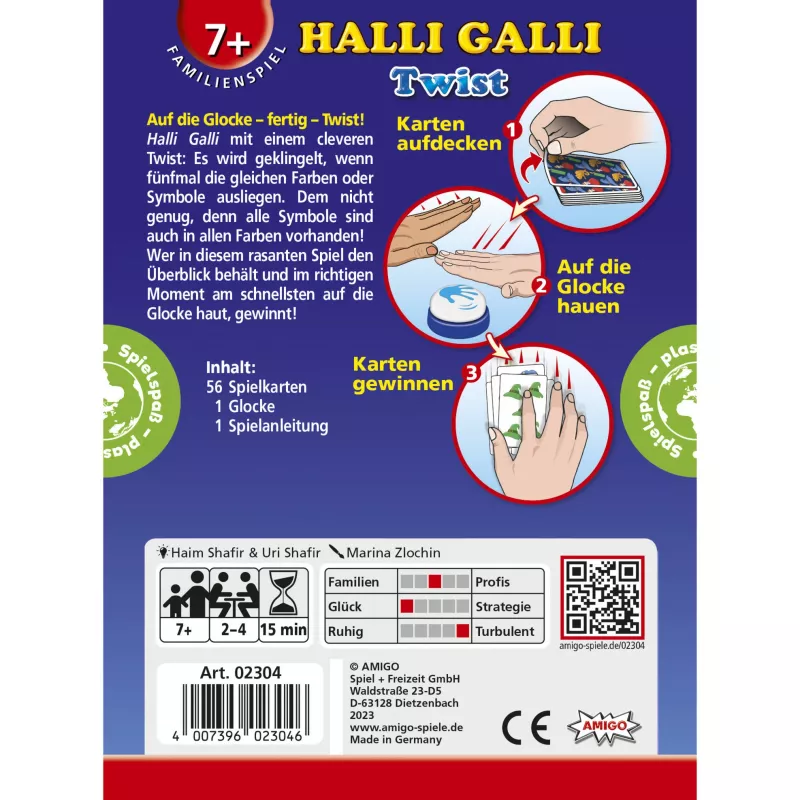 Halli Galli Twist, gra karciana