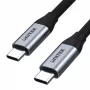 Kabel USB-C do USB-C do transmisji danych i ładowania Unitek C14082ABK 1 m, USB 3.2 Gen 2 (10 Gbit/s), 100 W PD, czarny
