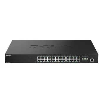D-Link 28-portowy inteligentny przełącznik zarządzany 2.5G Multi-Gigabit z 4 portami 10G SFP+