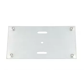 Płyta montażowa z wąskim rozstawem do 16-rdzeniowej puszki światłowodowej, Extralink, stal nierdzewna, adapter uchwytu, 5 kg