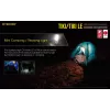 LATARKA RĘCZNA Nitecore TIKI LE — 300 lm, ładowanie przez USB, poliwęglan, IP66, odporna na wstrząsy, 10,5 g, 55 mm, czarna