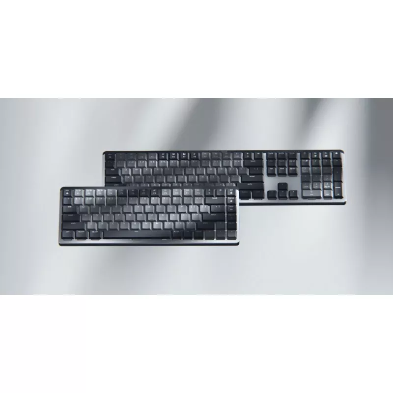 MX Mini Mechanical, Tenkeyless 80 - 87%, bezprzewodowe RF + Bluetooth, przełącznik mechaniczny