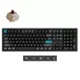 Mechaniczna klawiatura pełnowymiarowa Keychron Q6 Ultra 8K — USB, RF Wireless, Bluetooth, RGB LED, czarna