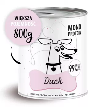 PAKA ZWIERZAKA Pepe Duck - karma mokra dla psa - 800g