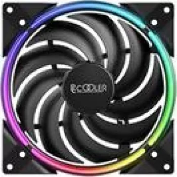 140mm wentylator obudowy PCCOOLER CORONA-MAX-FRGB, 1000–2000 RPM, podświetlenie ARGB