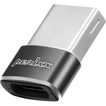 Perixx USB 2.0 Adapter [1x USB 2.0 Plug A - 1x USB 2.0 Socket C] PERIPRO-408 (12128)