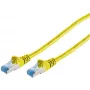 Kabel sieciowy ShiverPeaks 75712-Y CAT 6A S/FTP PIMF żółty, kabel masowy do Ethernetu 10G
