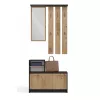 Szafka w przedpokoju top e shop GAR ANT/ART z 1 drzwiami uchylnymi, 850×240×1600 mm