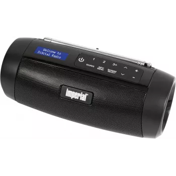 Głośnik przenośny Telestar Bluetooth Speaker Dabman Go Czarny