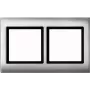 MERTEN Ramka 2-krotna 400260 AQUADESIGN aluminium 400260 400260 (400260)